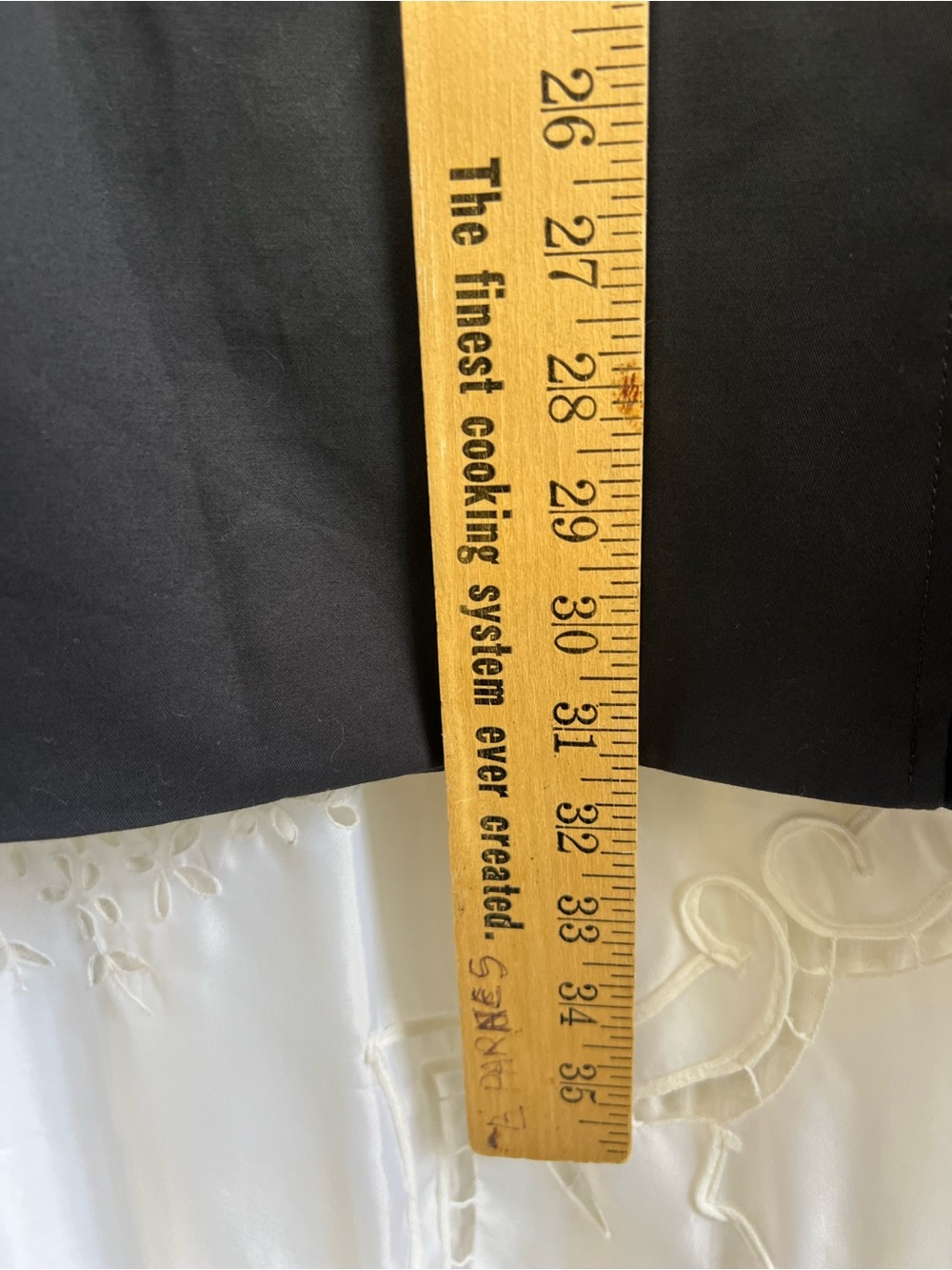 NWT Quince Comfort Stretch Short Trench Coat Black Small Belted - Picture 16 of 16